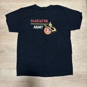 Gladiator army Black T-Shirt